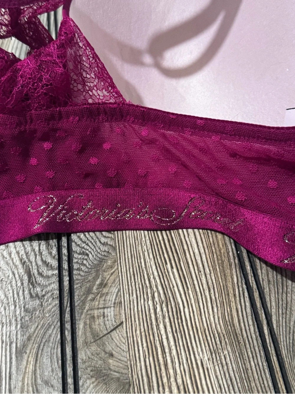 Victoria's Secret Fuchsia Push-Up Bra